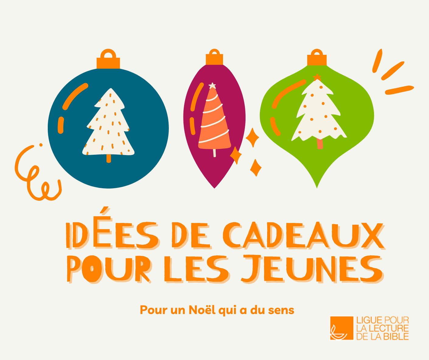 Idées de cadeaux de Noël pour les jeunes